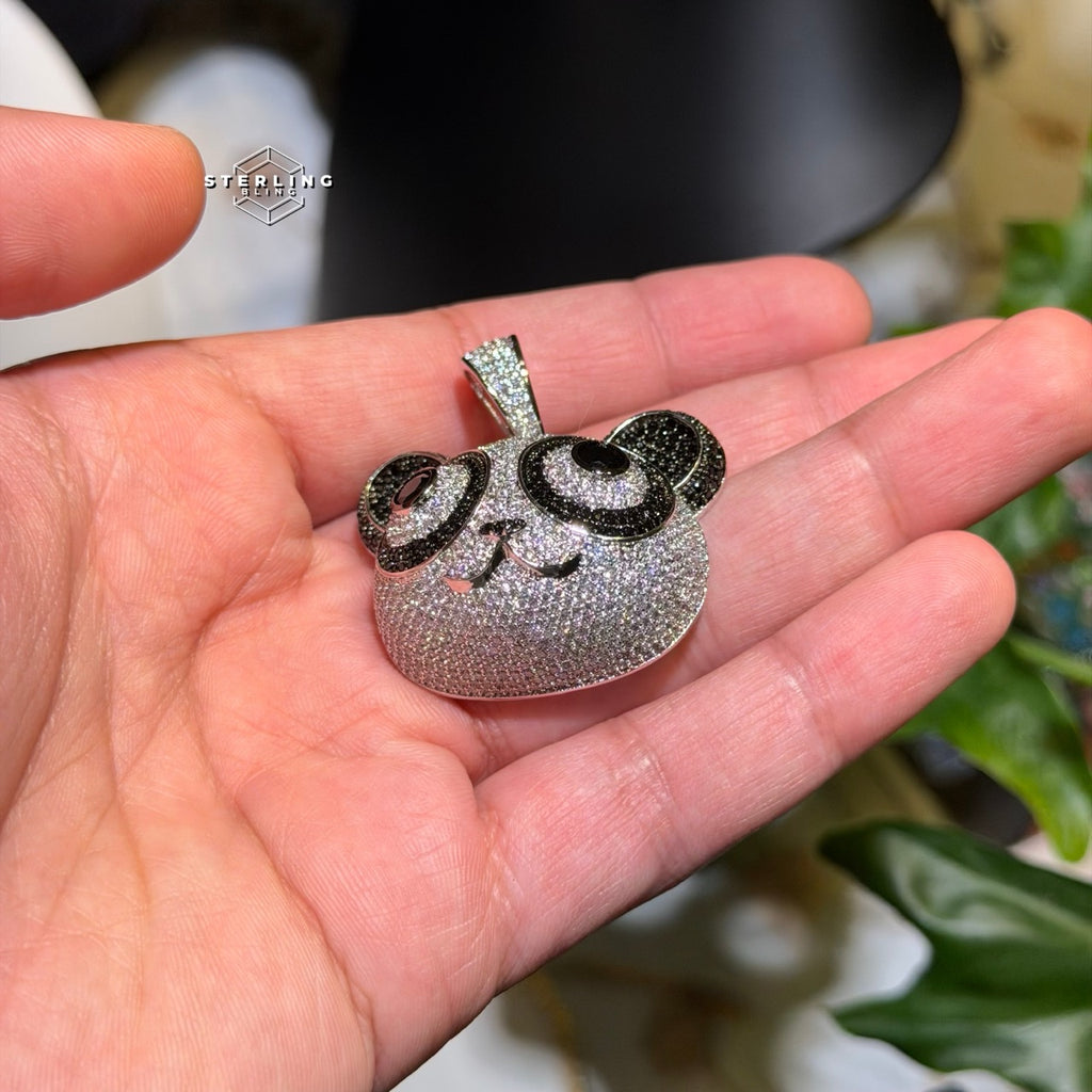 Iced Out Panda Pendant