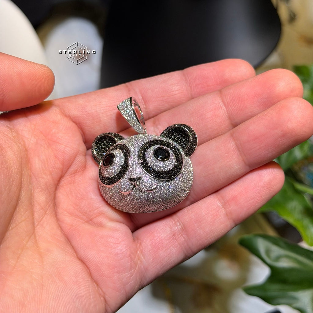 Iced Out Panda Pendant