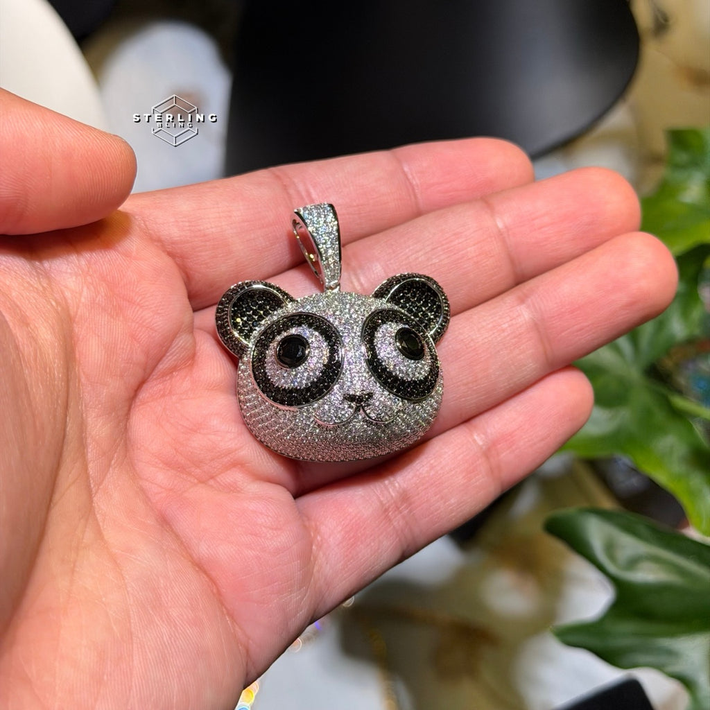 Iced Out Panda Pendant