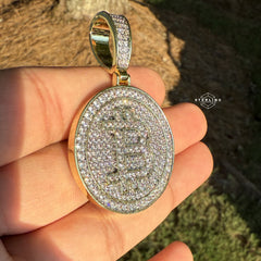 Bitcoin Crypto Bling Pendant