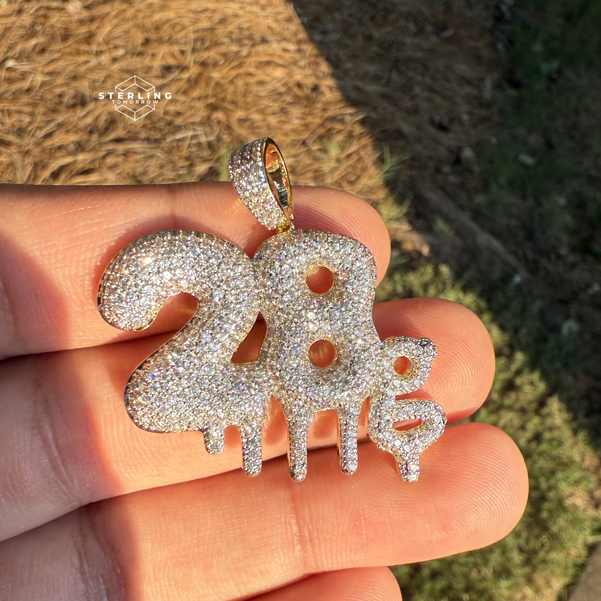 28g Bling Hip Hop Pendant