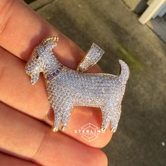 Goat Iced Out Pendant