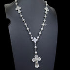 20" Custom Moissanite Rosary Chain