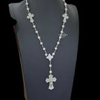 20" Custom Moissanite Rosary Chain
