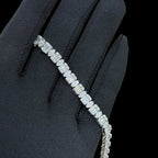 7mm Moissanite Emerald Cut Marquise Tennis Bracelet 7 Inch, 925 Silver Ladies Iced Out Bracelet