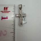 Moissanite Tennis Cross Pendant