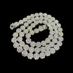 7mm Moissanite Cluster Necklace