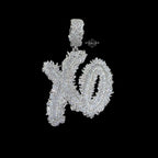 Moissanite XO Pendant