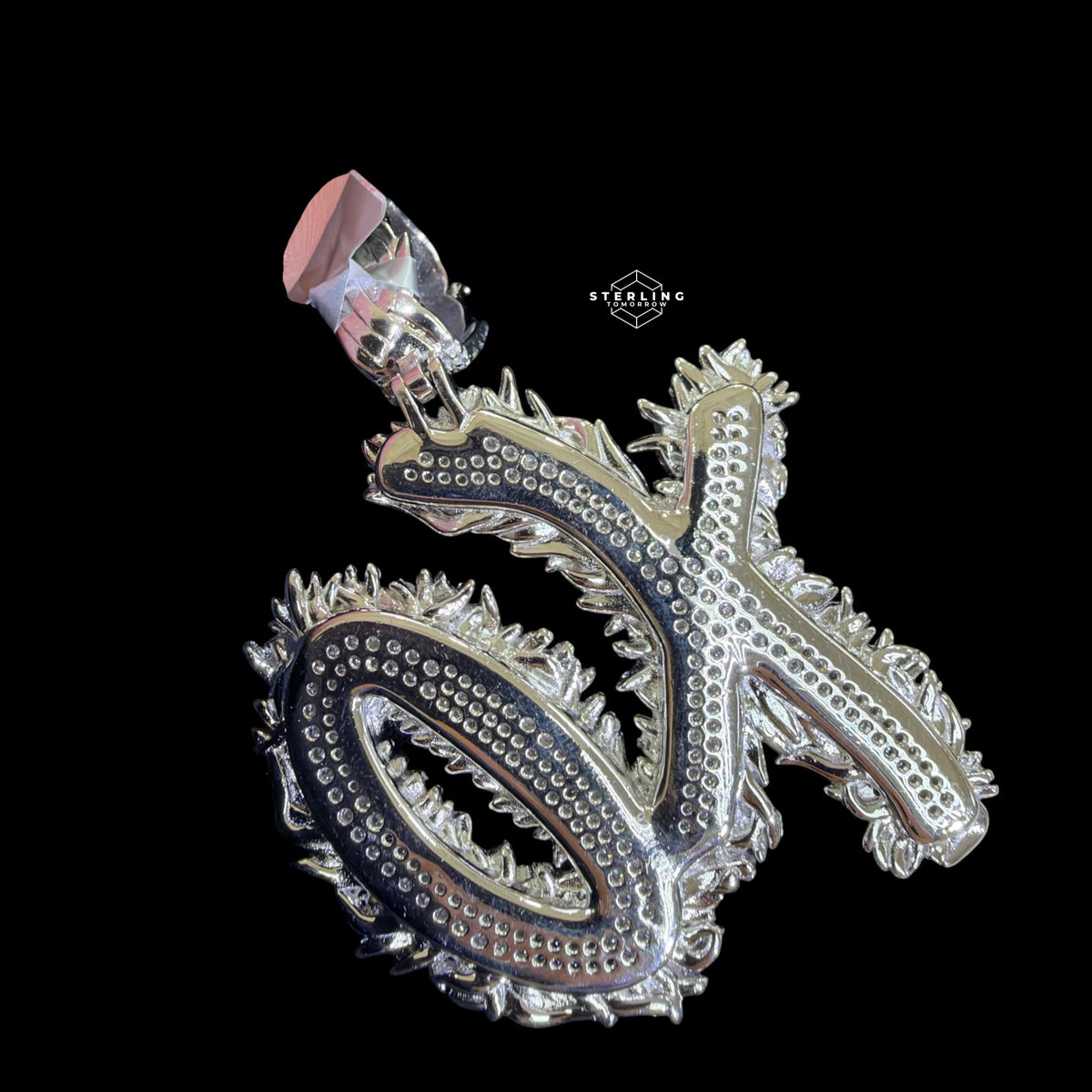 Moissanite XO Pendant