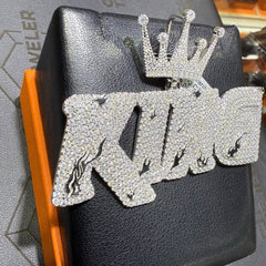 Moissanite King Pendant