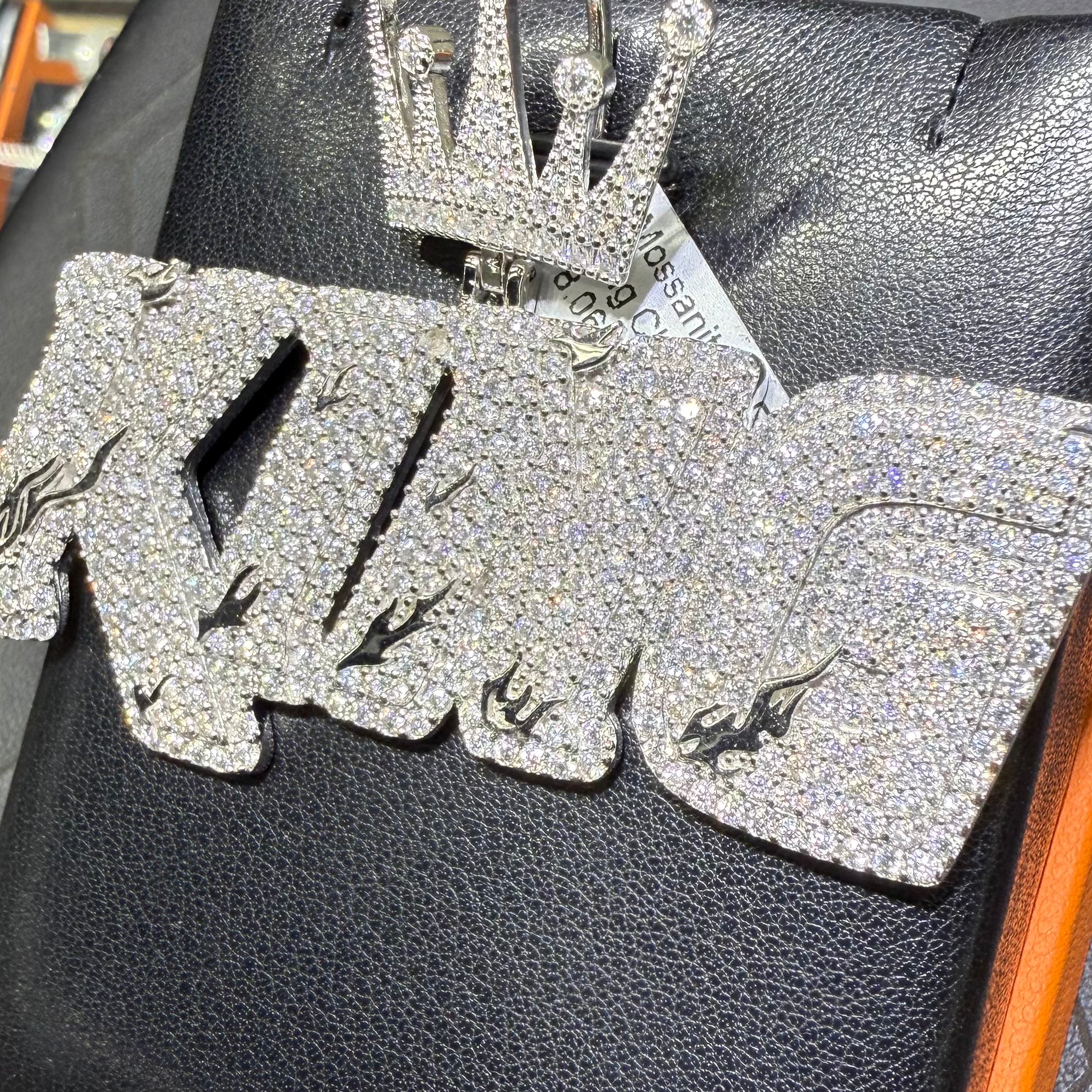 Moissanite King Pendant