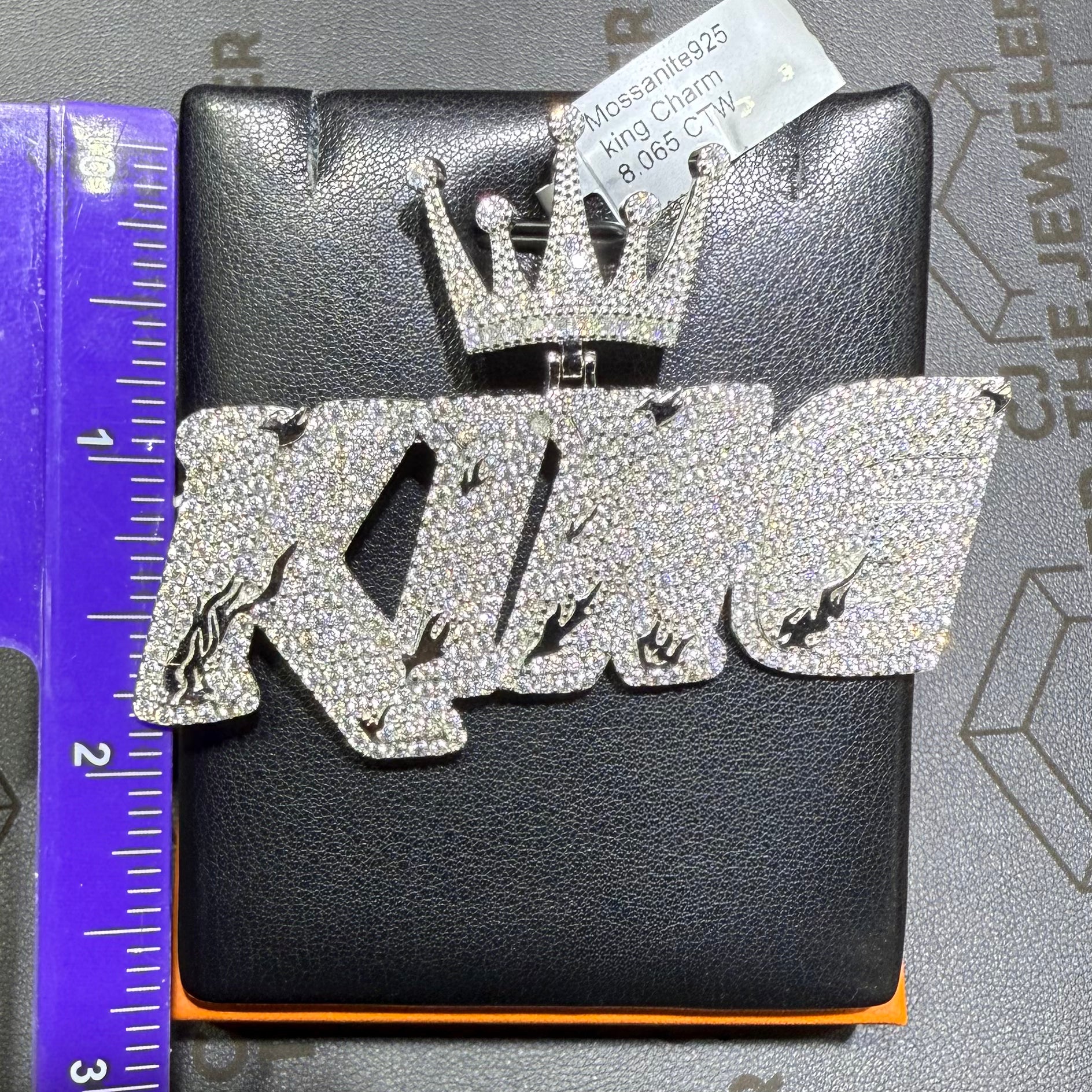 Moissanite King Pendant