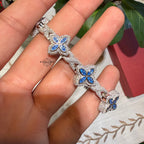 Moissanite Marquis Star Bracelet 17mm 8"