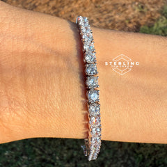 Moissanite 4mm Tennis Bracelet