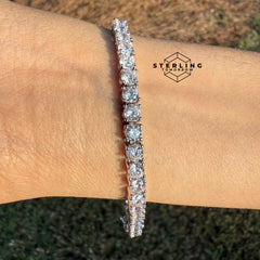 Moissanite 4mm Tennis Bracelet