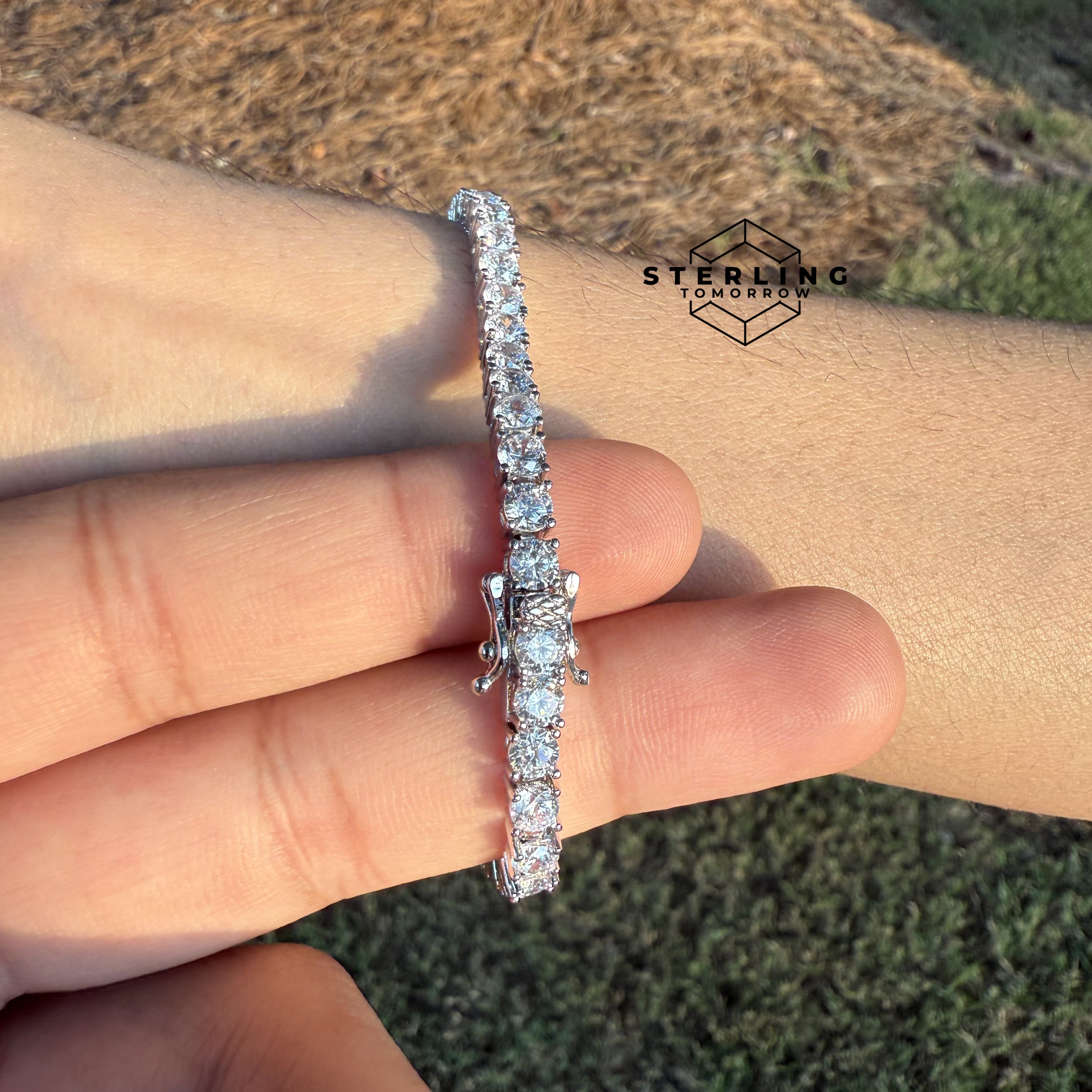Moissanite 4mm Tennis Bracelet