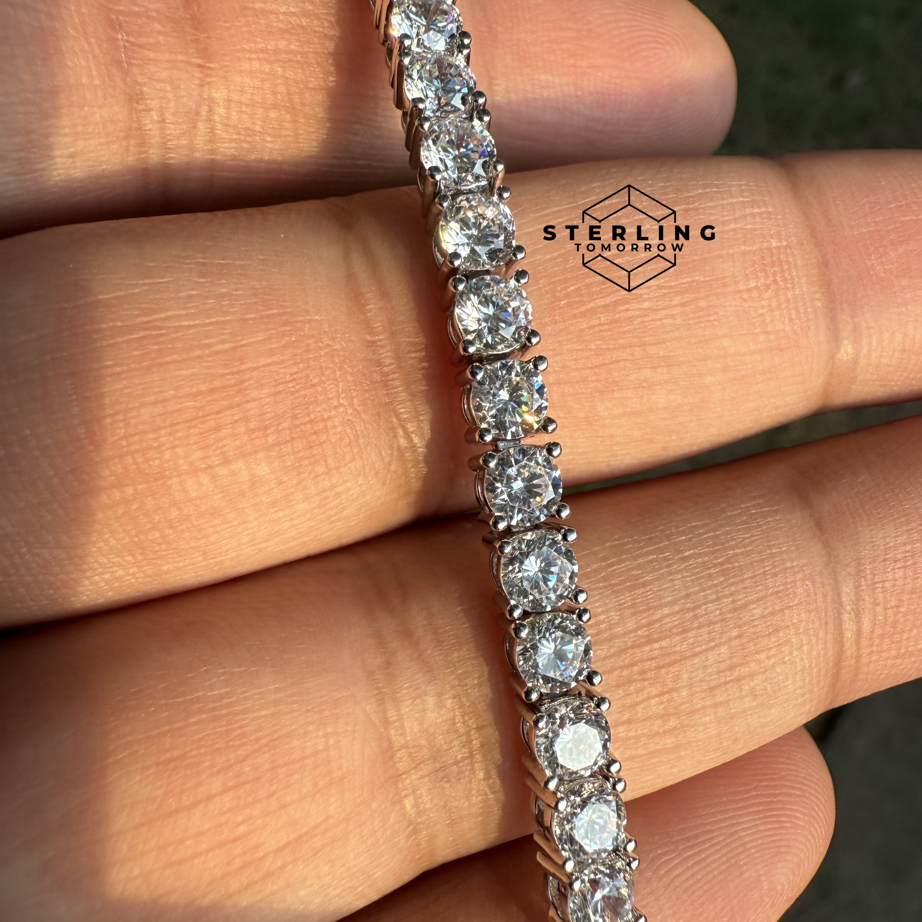 Moissanite 4mm Tennis Bracelet