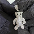 925 Sterling Silver Teddy Bear Charm