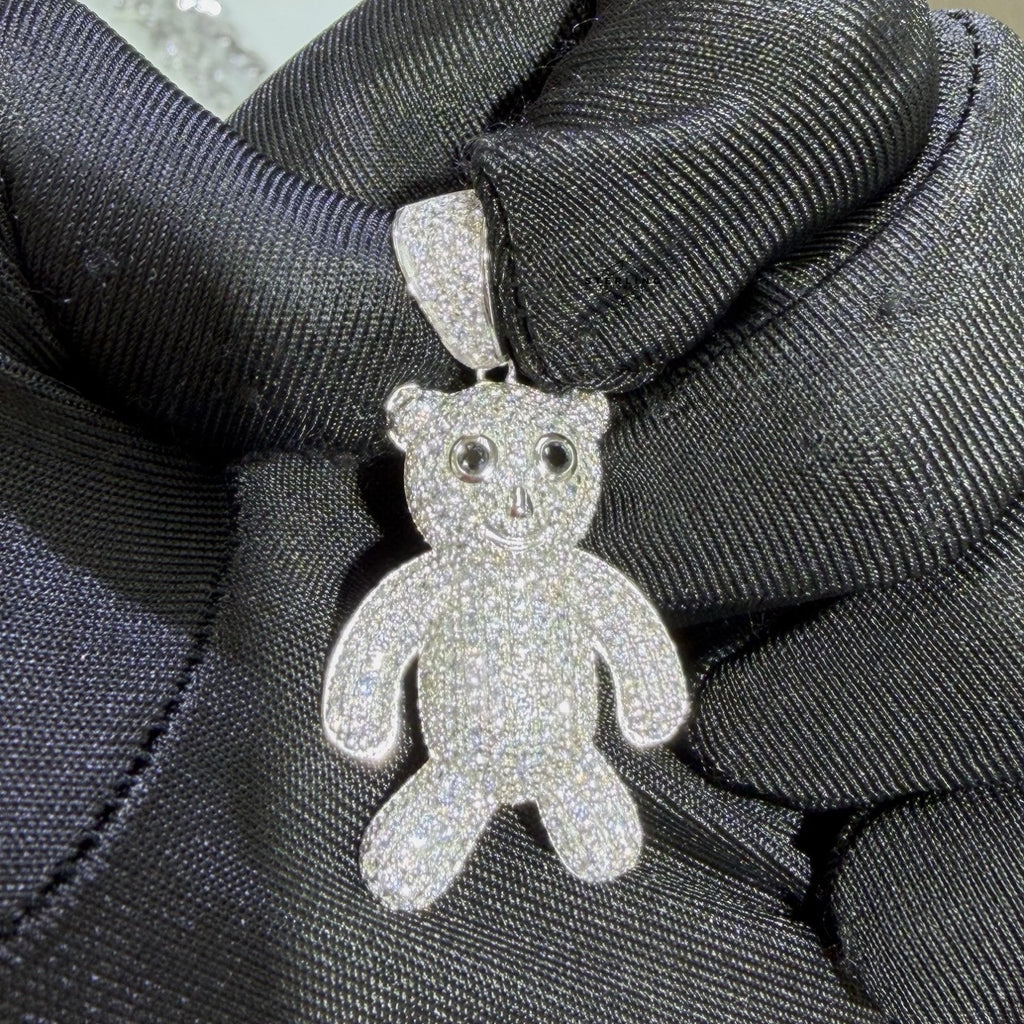 925 Sterling Silver Teddy Bear Charm