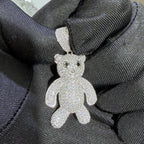 925 Sterling Silver Teddy Bear Charm