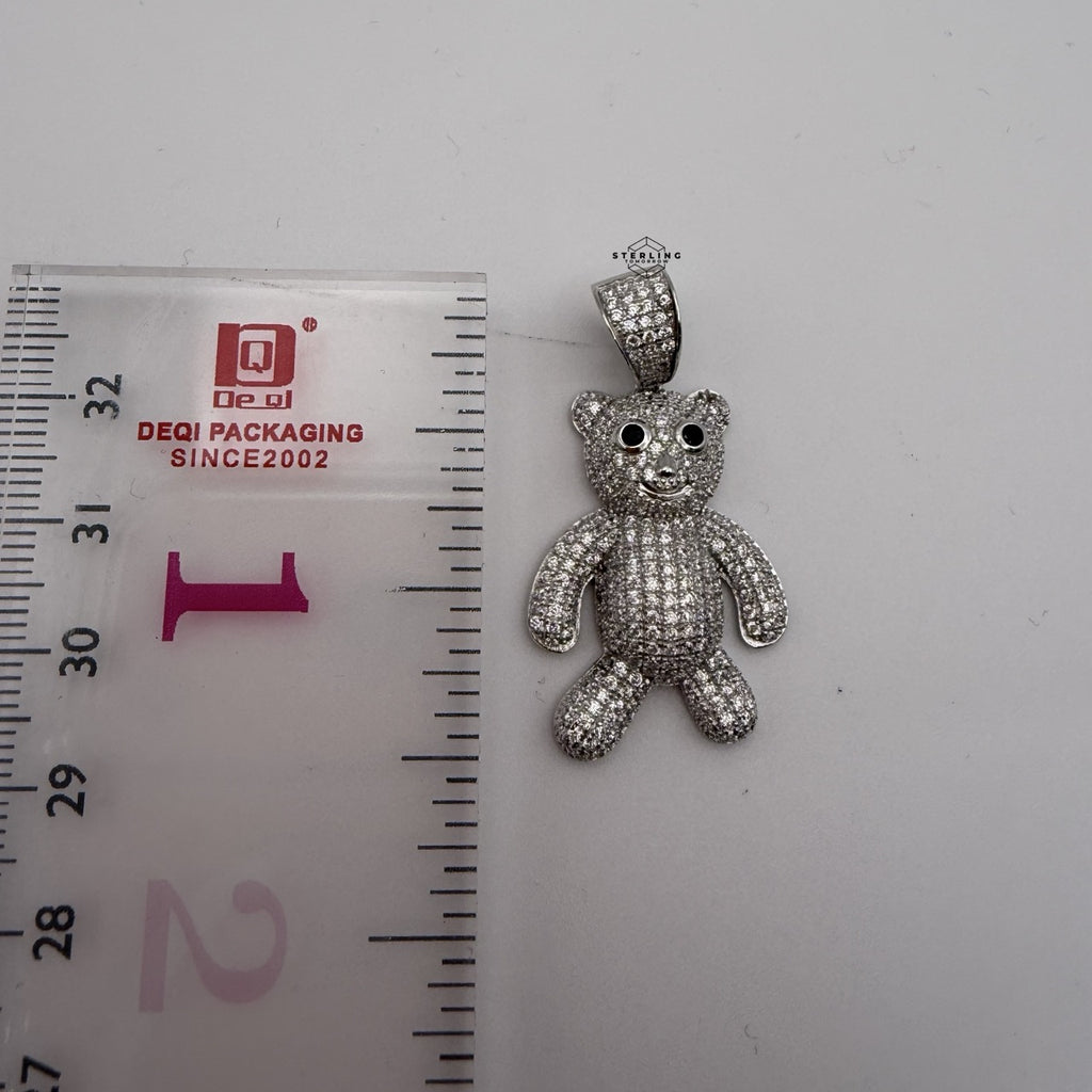 925 Sterling Silver Teddy Bear Charm