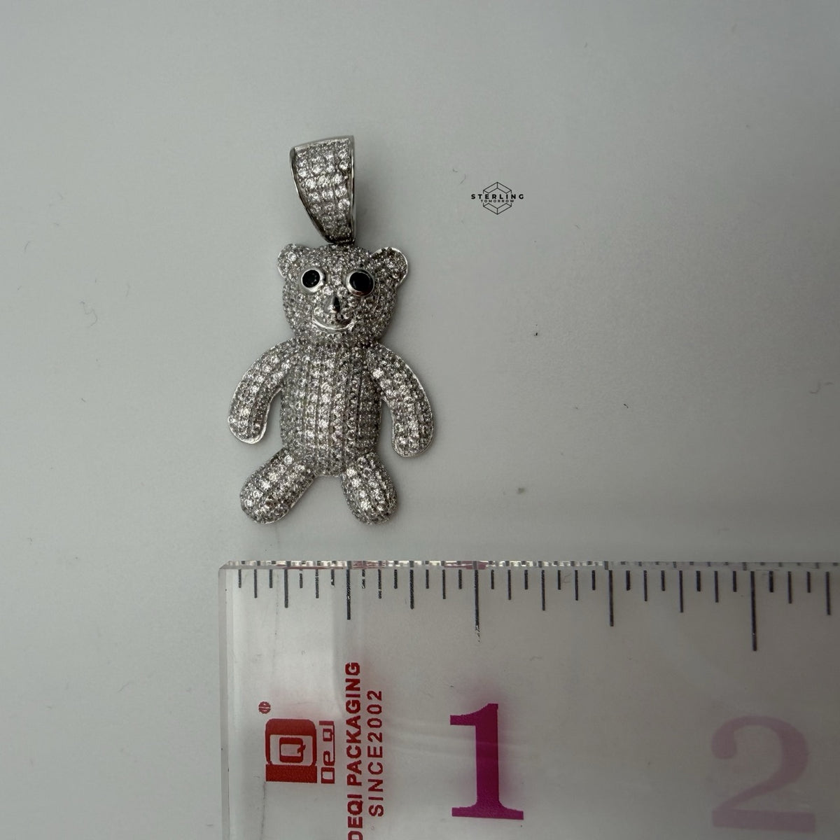 925 Sterling Silver Teddy Bear Charm