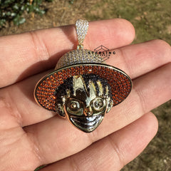 Custom Anime Character Iced Out Pendant