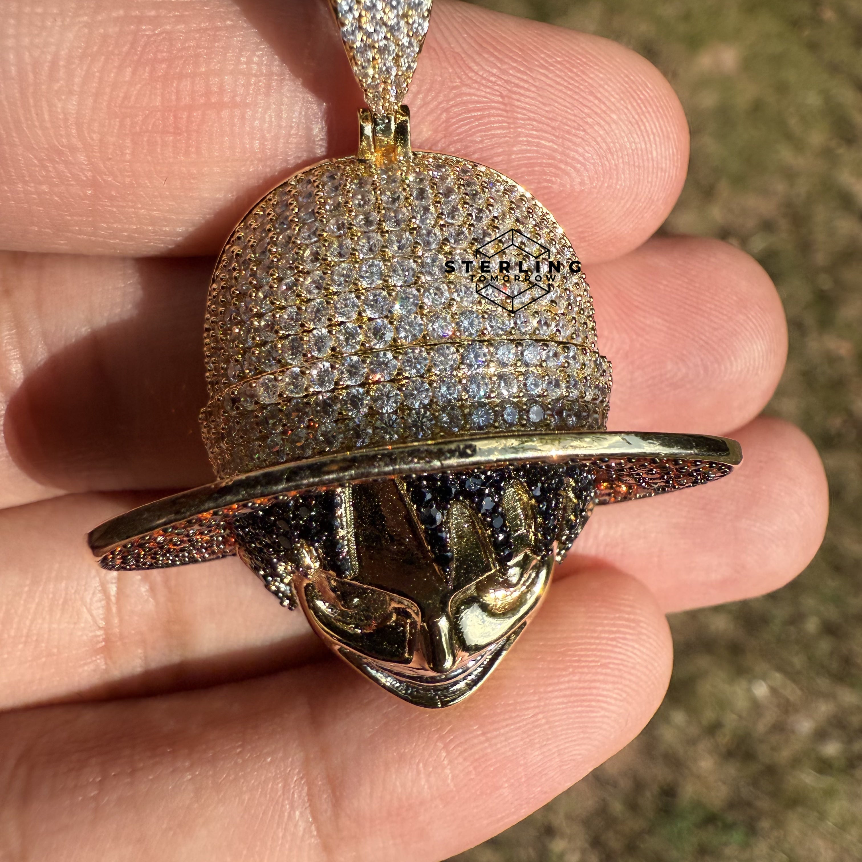 Custom Anime Character Iced Out Pendant