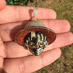 Custom Anime Character Iced Out Pendant