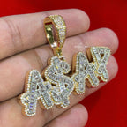 ASAP 14k Gold Plated Iced Money Pendant