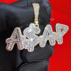 ASAP 14k Gold Plated Iced Money Pendant
