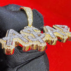 ASAP 14k Gold Plated Iced Money Pendant