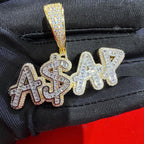ASAP 14k Gold Plated Iced Money Pendant