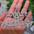 Loyalty Is Priceless Iced Hip Hop Pendant