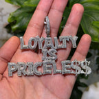 Loyalty Is Priceless Iced Hip Hop Pendant