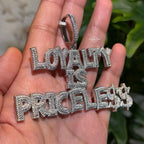 Loyalty Is Priceless Iced Hip Hop Pendant