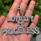 Loyalty Is Priceless Iced Hip Hop Pendant