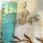 No Favors Iced Hip Hop Pendant