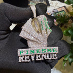 Finesse Revenue Iced Pendant