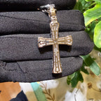 Moissanite Cross Pendant