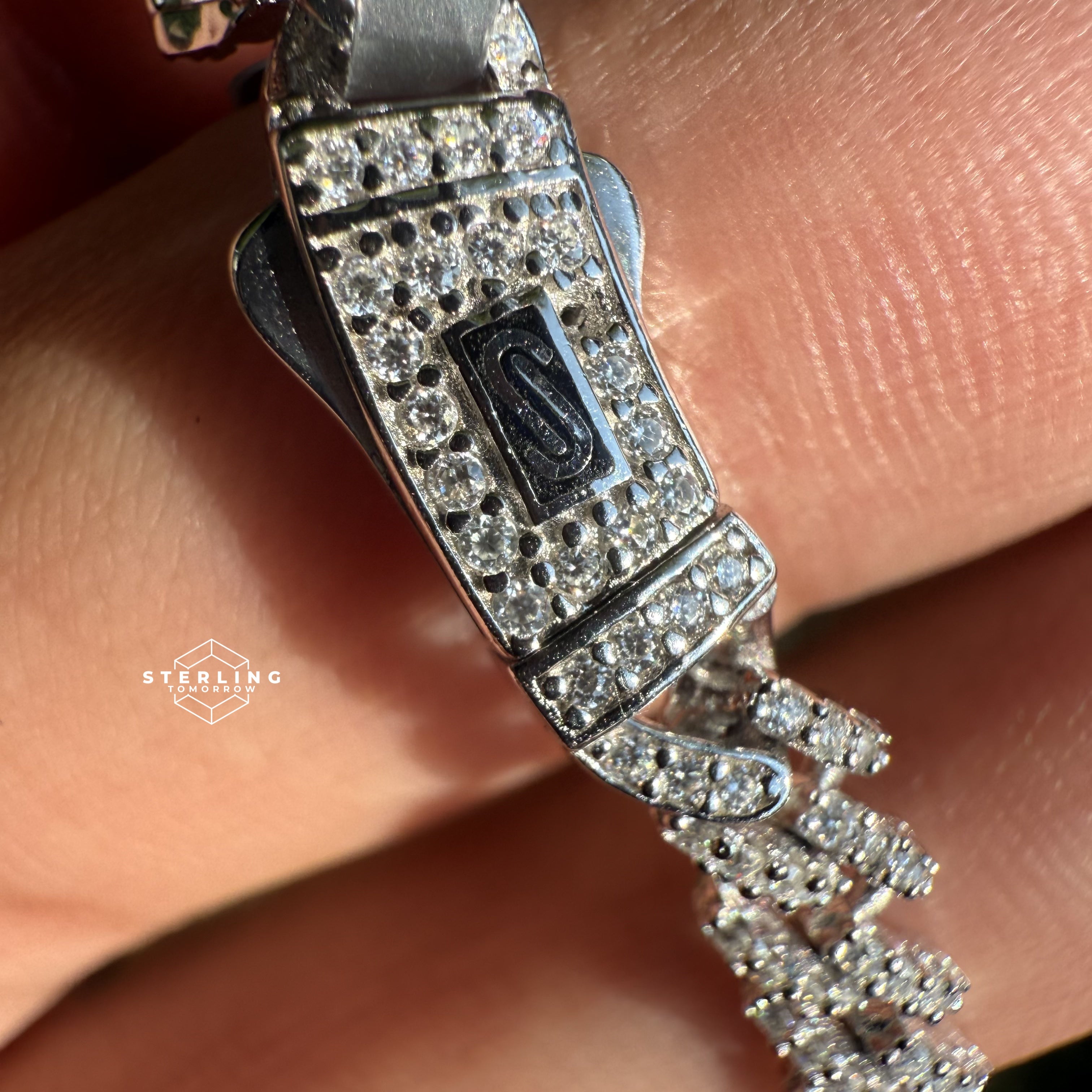 5mm 18" Moissanite Monaco Cuban Chain