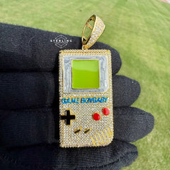 Retro Gaming Iced Out Pendant