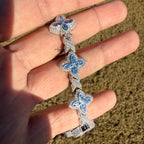 Moissanite Marquis Star Bracelet 17mm 8"