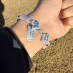 Moissanite Marquis Star Bracelet 17mm 8"
