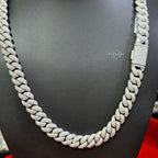 12mm Moissanite Miami Cuban Chain