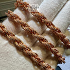 Moissanite 7mm 22" Iced Out Rose Rope Chain