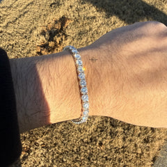 Moissanite 5mm Tennis Bracelet