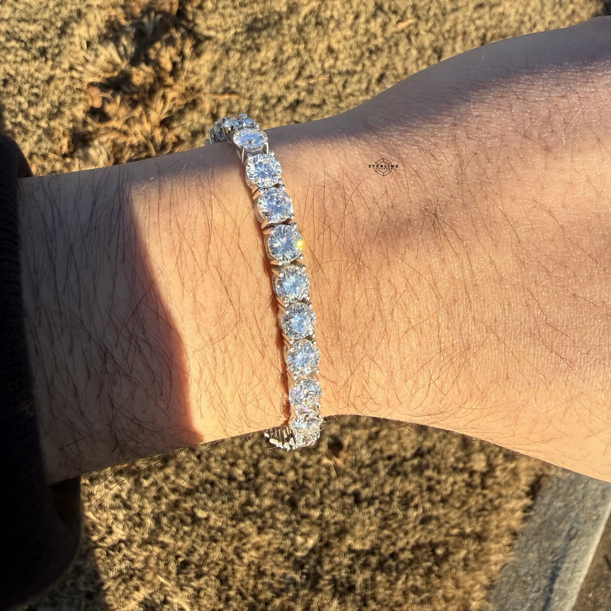 Moissanite 6mm Tennis Bracelet
