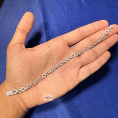 Infinity 6mm Moissanite Bracelet