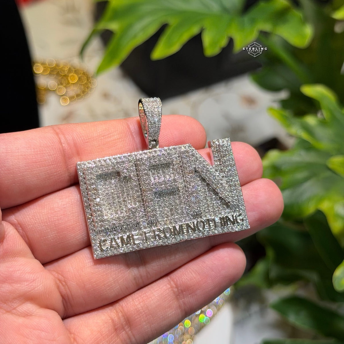 CFN Came from Nothing Iced Out Pendant